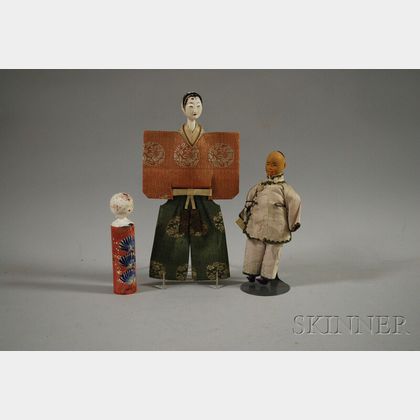"Door of Hope" Boy with Two Additional Asian Dolls