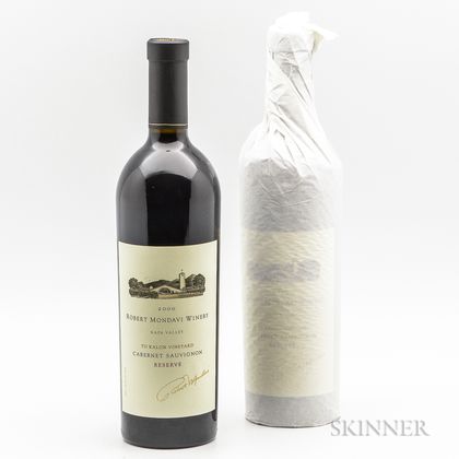 Robert Mondavi Winery Cabernet Sauvignon Reserve To Kalon Vineyard 2000, 2 bottles 