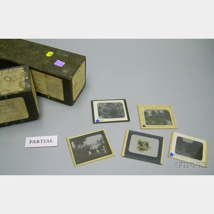 Collection of 1890s Glass Photographic Slides