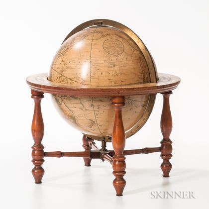 H.B. Nims & Co. 12-inch Terrestrial Globe