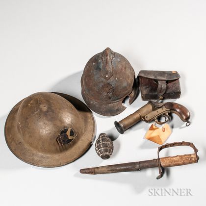 Group of WWI Items