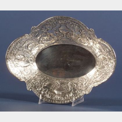 Gorham Sterling Classical Revival Bread Tray