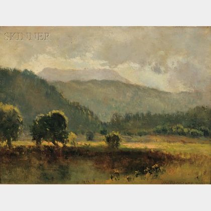 Joseph Rodefer DeCamp (American, 1858-1923) Sunlit Pasture