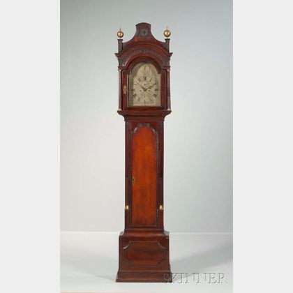 Samuel Toulmin Mahogany Longcase Clock