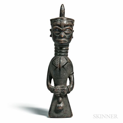 Songye-style Carved Wood Power Figure