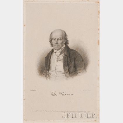 J. Thompson (British, 18th/19th Century),After J. Derby (British, fl. circa 1820) John Flaxman.