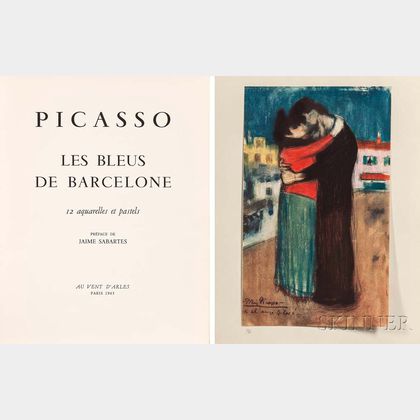 Pablo Picasso (Spanish, 1881-1973) Eleven Plates from Les bleus de Barcelone