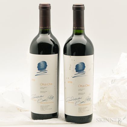 Opus One 1998, 2 bottles 
