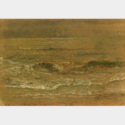 Anglo/American School, 19th Century Sea Waves
