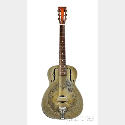 American Resonator Guitar, National String Instrument Company, 1934, Style Duolian