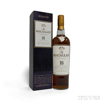 Macallan 18 Years Old 1989, 1 750ml bottle 