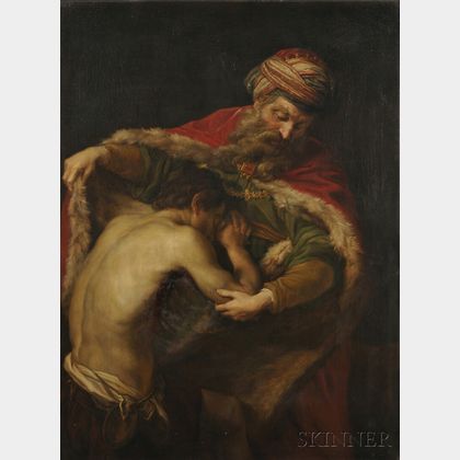 After Pompeo Girolamo Batoni (Italian, 1708-1787) The Return of the Prodigal Son