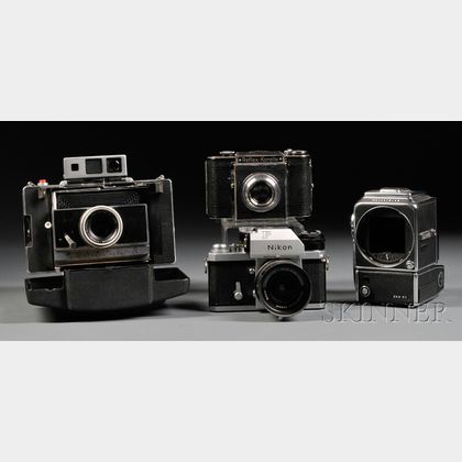 Group of Four Film Cameras