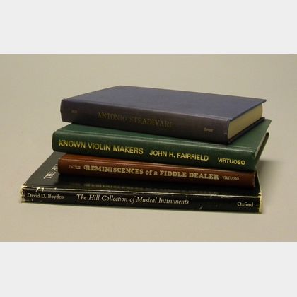 Four Volumes of Violin Related Literature