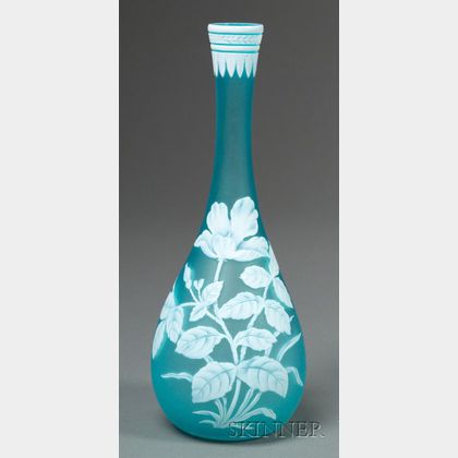 Webb Cameo Glass Vase