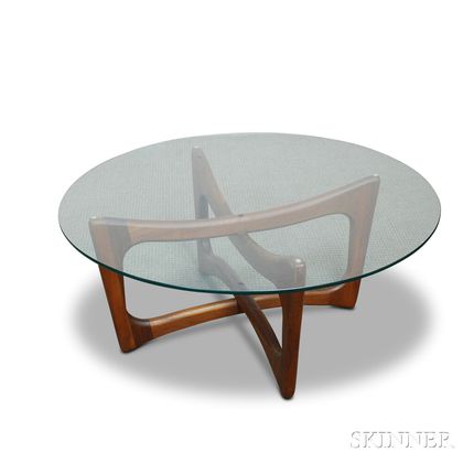 Danish Modern Teak and Glass Coffee Table