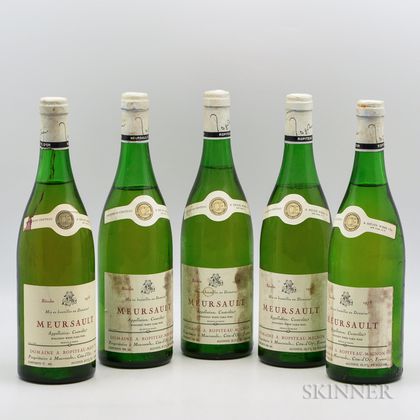 Ropiteau Meursault 1978, 5 bottles 