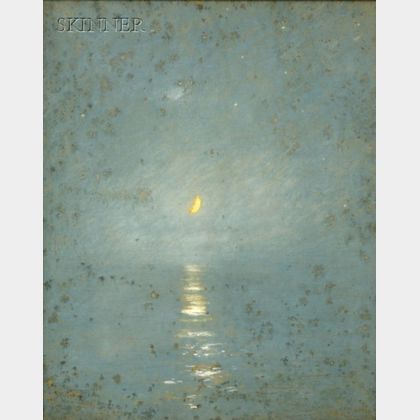 John Appleton Brown (American, 1844-1902) Moonlit Seas