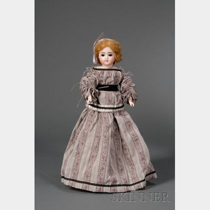 German Bisque Swivel-Head Lady Doll