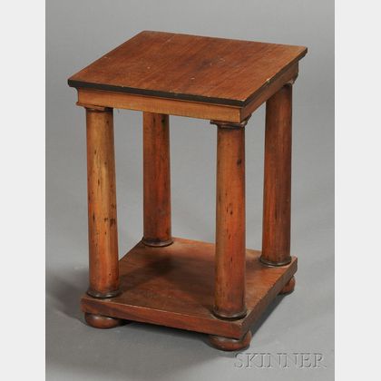 Empire-style Mahogany Side Table
