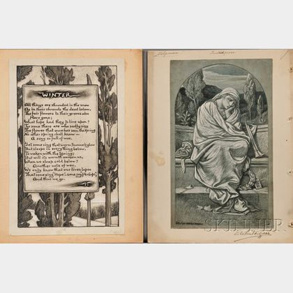 Vedder, Elihu (1836-1923) Twenty-six Halftone Illustrations: