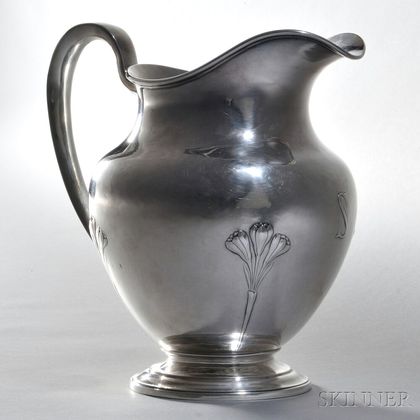 Arthur Stone Sterling Silver Water Pitcher