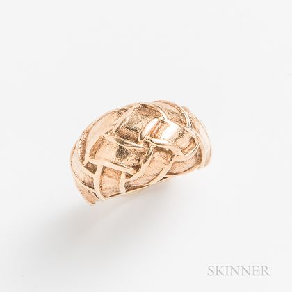 14kt Gold Knot Ring