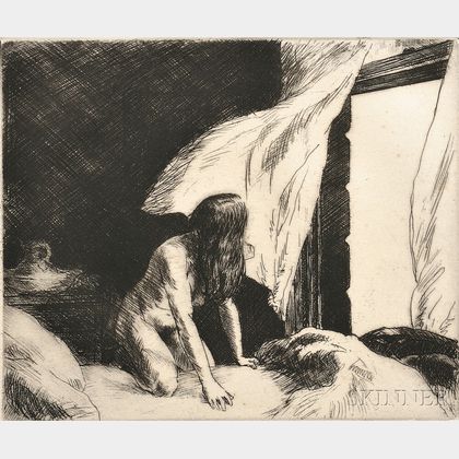 Edward Hopper (American, 1882-1967) Evening Wind