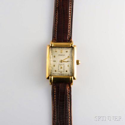 Lady's Tiffany & Co. 14kt Gold Wristwatch