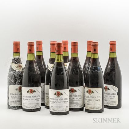 Bouchard Pere & Fils Beaune Cent Vignes 1976, 10 bottles 