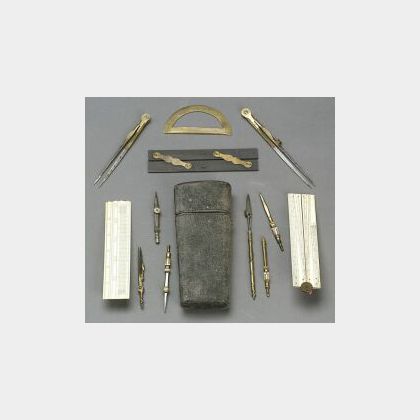 Pocket Set of Drawing Instruments