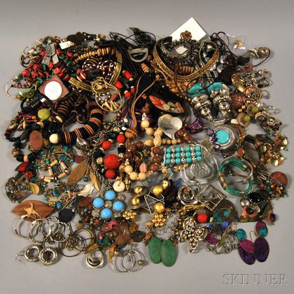 Large Group of Studio Craft Jewelry