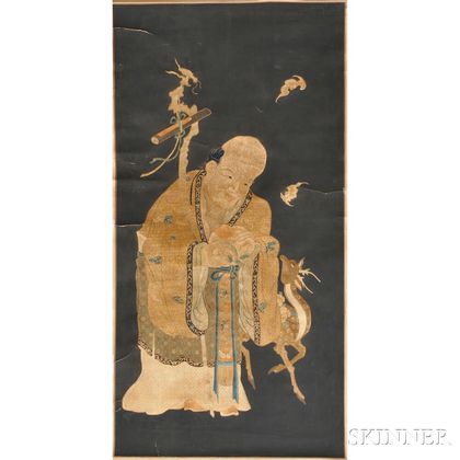 Hanging Scroll Embroidery Painting