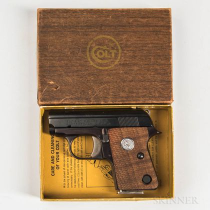Colt Junior Pocket Model Semiautomatic Pistol