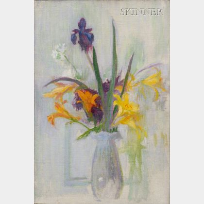 Ellen Day Hale (American, 1855-1940) Iris and Lilies