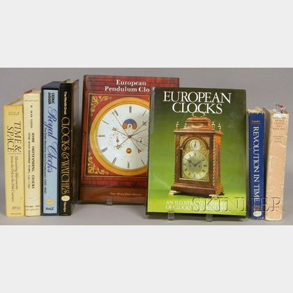 Eight Titles on Watch and Clock History