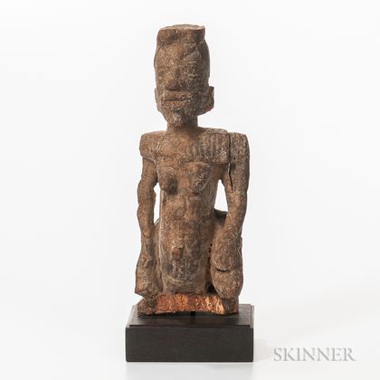 Dogon-style Carved Wood Female Figure