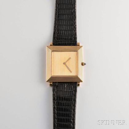 Lady's Boucheron 18kt Gold Wristwatch