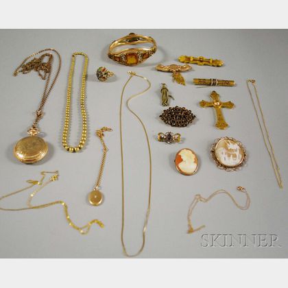 Group of Mostly Victorian Jewelry