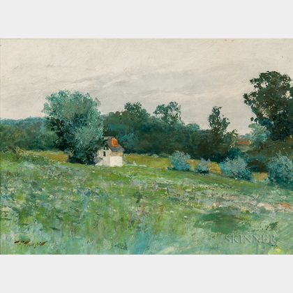 William Thomson (Pennsylvania, b. 1858) Meadow Landscape.