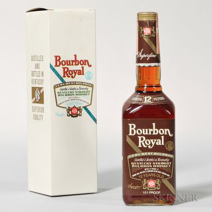 Bourbon Royal 12 Years Old, 1 750ml bottle (oc) 