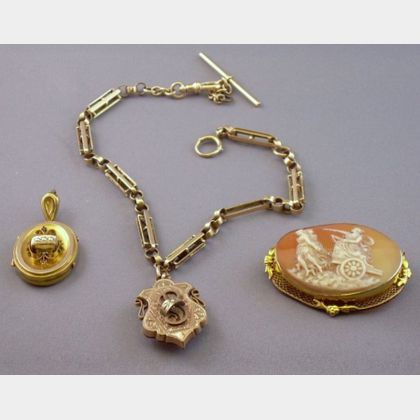Group of 14kt Gold Victorian Jewelry