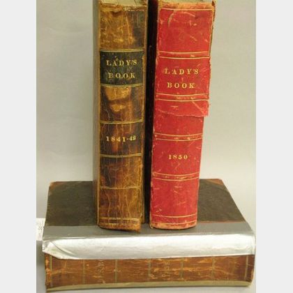 Three Godey's Lady's Books