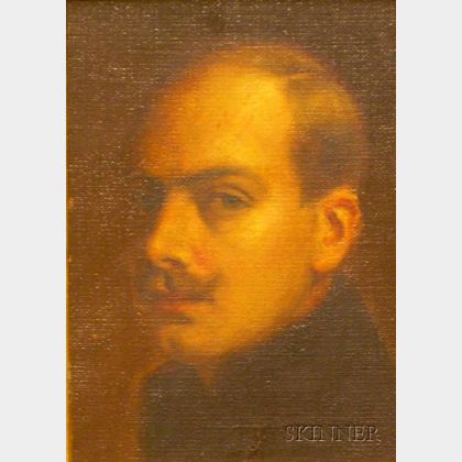 Arnaldo Casella Tamburini Jr. (Italian/American, 1885-1936) Self Portrait