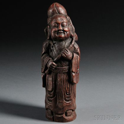 Carved Bamboo Figure