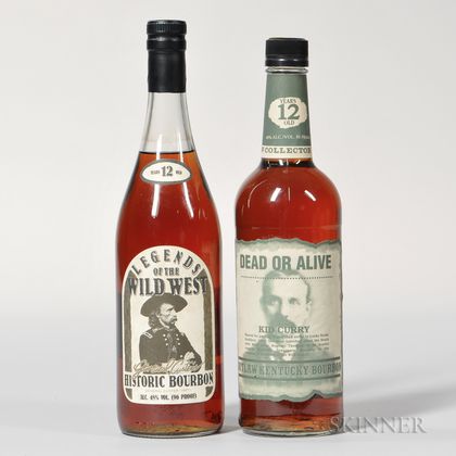 Mixed Bourbon 12 Years Old, 2 750ml bottles 