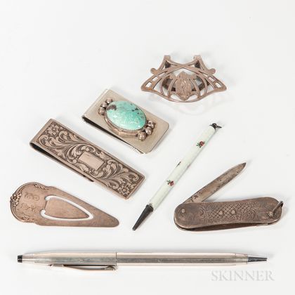 Group of Silver Accessories