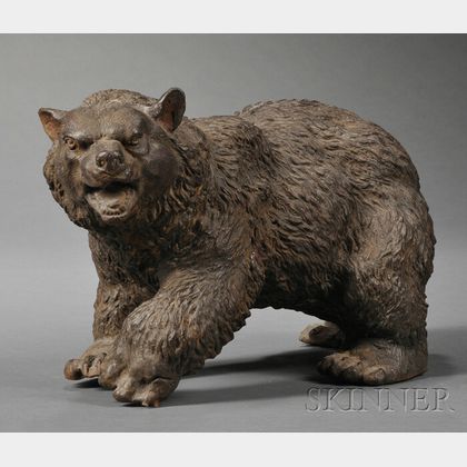 Cast Iron Figure of a Bear