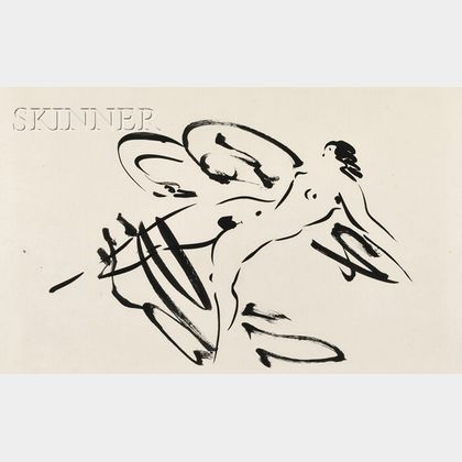 Reuben Nakian (American, 1897-1986) Leda and the Swan