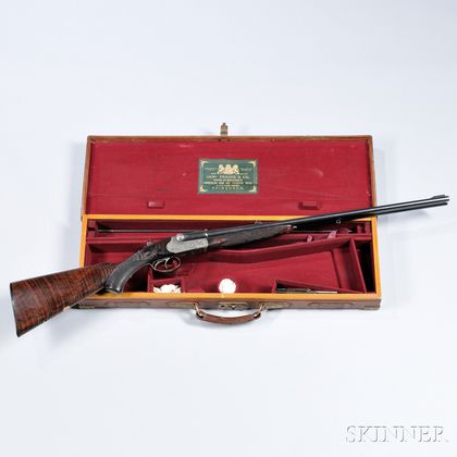 Daniel Fraser & Company Boxlock Double Rifle with Maker's Case